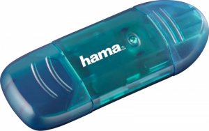 Карт-ридер Hama H-114730 синий