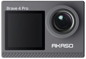 Экшн-камера AKASO BRAVE 4 PRO. Цвет: серый.