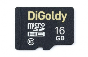 Карта micro-SD 16 GB DIGOLDY class10