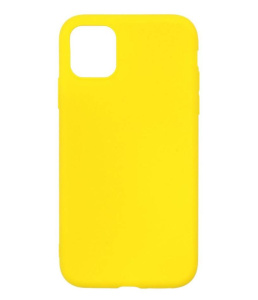 Бампер Apple iPhone 12 mini ZIBELINO Soft Matte желтый