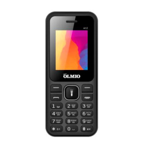 Сотовый телефон Olmio A12 черно-красный