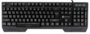 Клавиатура Oklick 709G черный USB LED