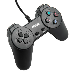 Геймпад DIALOG GP-A01 Action - 10 кнопок, USB, черный