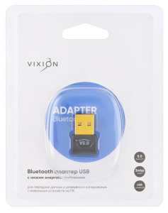 Контроллер Bluetooth Vixion USB 3.0 (BT v5.0) черный