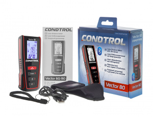 Дальномер CONDTROL 80м Vector Bluetooth (1-4-099)