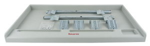 Подставка д/клавиатуры Buro KB002W светло-серый
