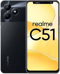 Сотовый телефон REALME C51 4/128Gb черный