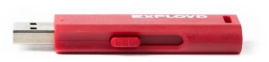 Карта USB2.0 32 GB EXPLOYD 580 красный