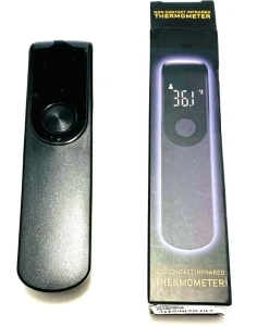 Термометр бесконтактный NN медицинский, инфракрасный, черный (381591126)