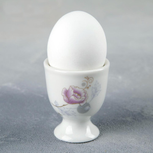 Подставка для яйца Доляна «Чайная роза», керамика (1134467)