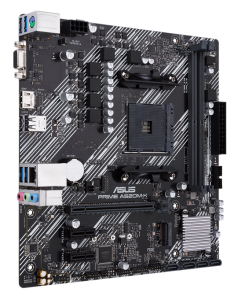 М/П SOC-AM4 Asus PRIME A520M-K 2xDDR4 mATX AC`97 8ch(7.1) GbLAN RAID+VGA+HDMI