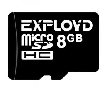 Карта micro-SD 8 GB EXPLOYD Class10