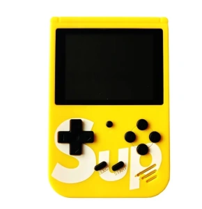Игровая портативная консоль GameBox + 400 игр жёлтый