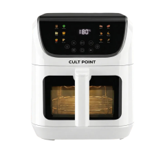 Аэрогриль CULT POINT CP-507-WN, 2 тена, 7 л., ,белый