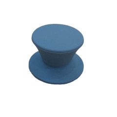 Ручка для крышки TEHNOCLUB, селикон., серая