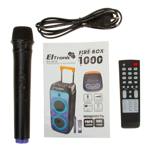 Акустика портативная ELTRONIC 20-18 FIRE BOX (*9)
