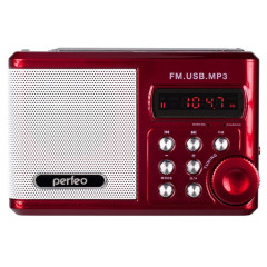 Радиоприемник PERFEO PF_D0563 Sound красный