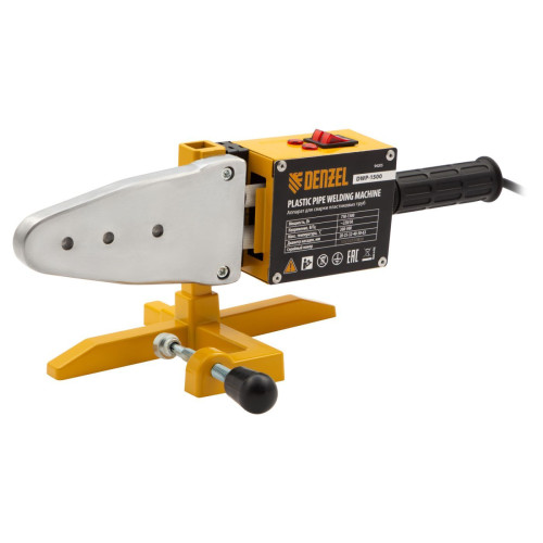 Аппарат свар. д/пласт. труб DENZEL DWP-1500 (94205)