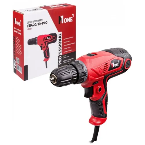 Дрель-шуруповерт NUMBER ONE ED420/10-PRO