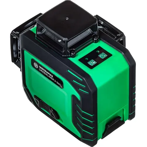 Уровень лазерный INSTRUMAX GREENLINER 3-360 + штатив-штанга LP-300