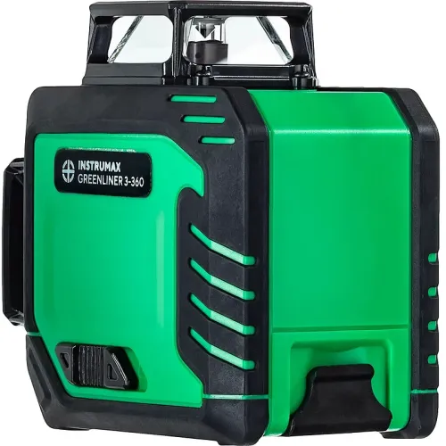 Уровень лазерный INSTRUMAX GREENLINER 3-360 + штатив-штанга LP-300