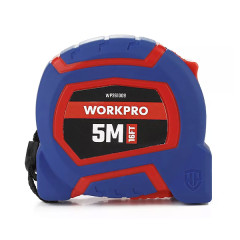 Рулетка WORKPRO 5м х 19мм, нейлон (WP261009)