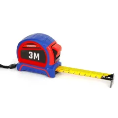 Рулетка WORKPRO 3м х 16мм, двухсторонняя (WP261040)