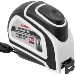 Рулетка MATRIX PRO Autostop 3 м* 16 мм (32550)