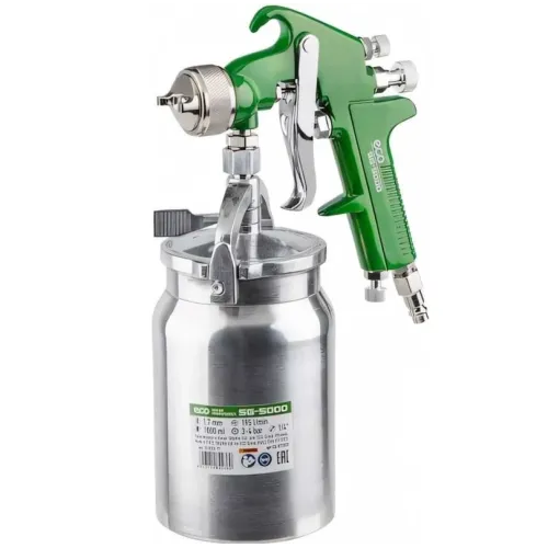 Краскопульт пневмо ECO SG-5000 (сопло ф 1.7 мм)