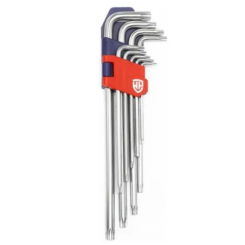 Набор ключей WORKPRO 9шт TORX удлиненных (WP222003)