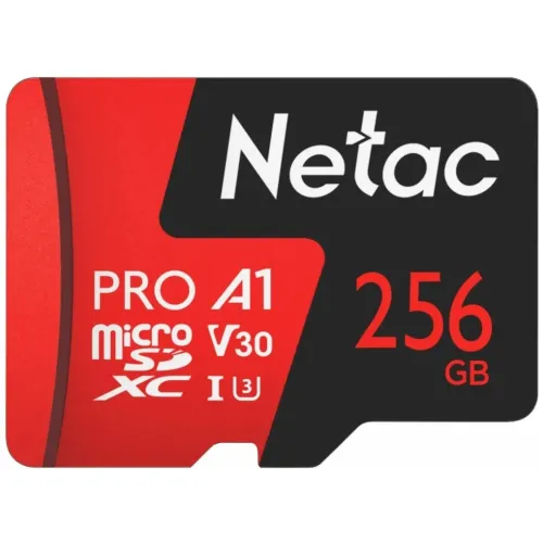 Карта micro-SD 256 GB Netac U3 P500 Extreme Pro 2 (NT02P500PRO-256G-R)