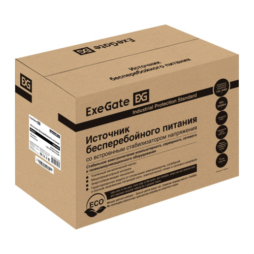 ИБП ExeGate SpecialPro UNB-2200.LED.AVR.2SH.RJ.USB