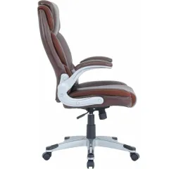 Кресло BRABIX PREMIUM Phantom EX-553 экокожа, коричневый