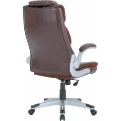 Кресло BRABIX PREMIUM Phantom EX-553 экокожа, коричневый