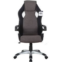 Кресло игровое BRABIX Techno GM-002 черное/серое 531815