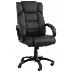 Кресло BRABIX Bliss MS-004  массаж экокожа, черное 532522 (*10)