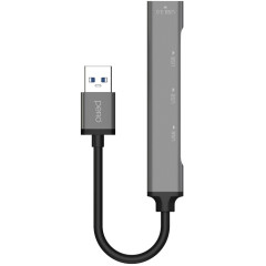 Коммутатор USB 3.0 Pero MH01 серый