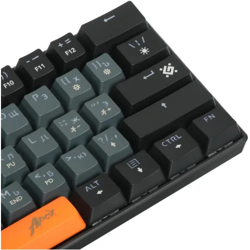 Клавиатура Defender Apex GK-002 серый