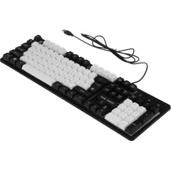 Клавиатура Defender Dark Knight GK-077 черно - белый