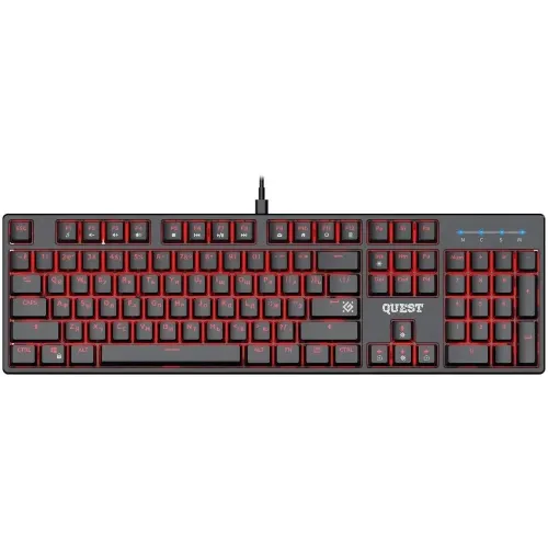 Клавиатура Defender Quest GK-596 RU черный