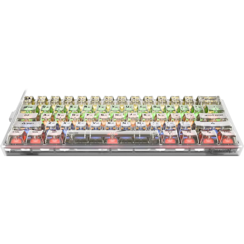 Клавиатура Redragon Fizz прозрачный белый (71736)