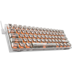 Клавиатура Redragon Fizz прозрачный белый (71736)