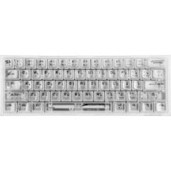 Клавиатура Redragon Fizz прозрачный белый (71736)