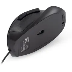 Мышь Оклик 504M черный/серый 