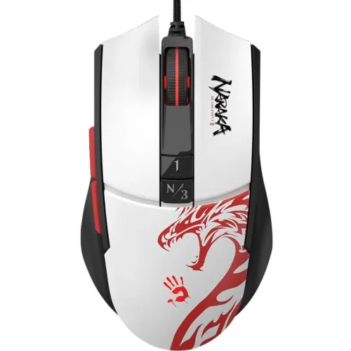 Мышь A4 Bloody L65 Max белый NARAKA