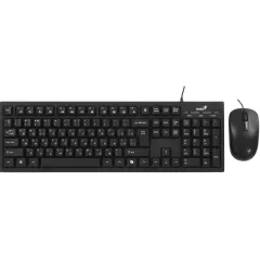 Клавиатура + Мышь Genius KM-100SF черный