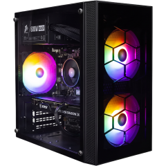 Компьютер Alien Game [R5 5600X/DDR4 16Gb/SSD 512Gb/RTX-5050 8Gb/600W/NO OC] (*9)