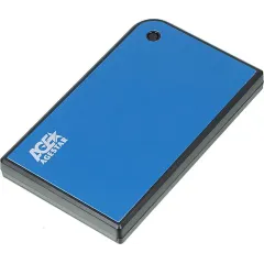 Внешний корпус AgeStar 3UB2A14 USB3.0 пластик/алюминий синий 2.5&quot;
