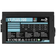 Блок питания Aerocool ATX VX-700 PLUS RGB
