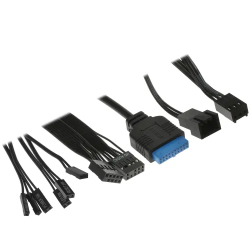 Корпус 1STPLAYER F3-A-BK-4F1 черный